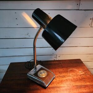 Underwriters Laboratories Portable Desk Lamp Scientific Dimmer 1980s Mid Century